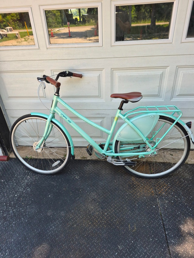 28'' wheel OPUS bike Nuovella hub shift, tire fender covers