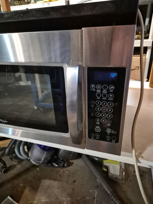 Whirlpool over the range microwave stainless steel - photo 2