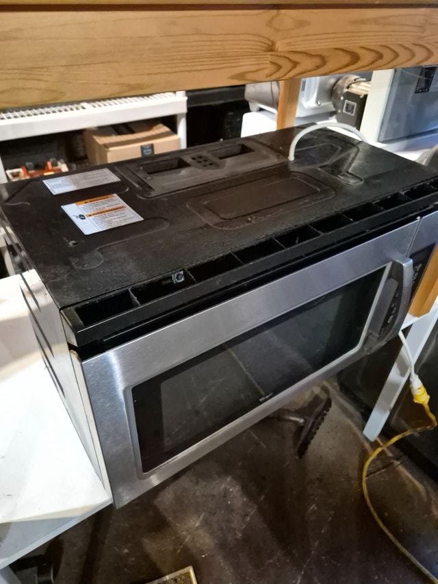 Whirlpool over the range microwave stainless steel - photo 4