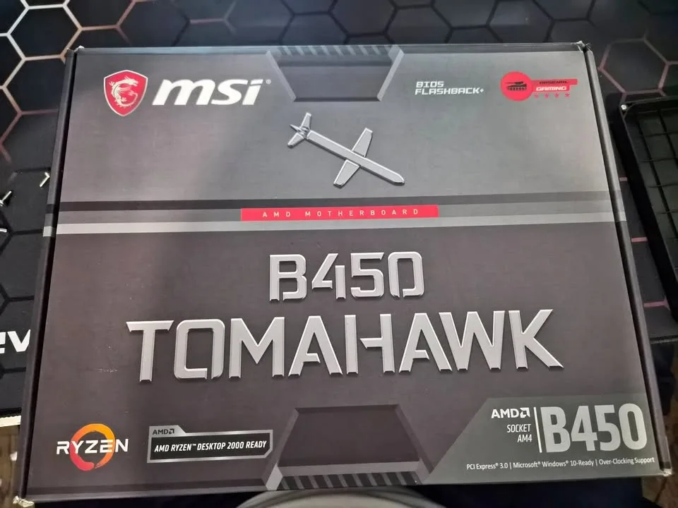 MSI B450 Tomahawk AM4 Motherboard