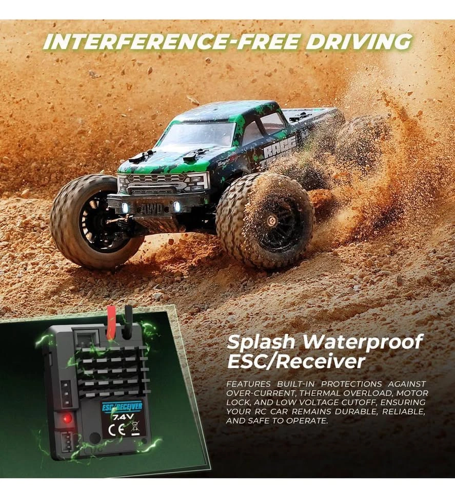 HAIBOXING BNIB 1:18 4WD RC Monster Truck 36 km/h - photo 2