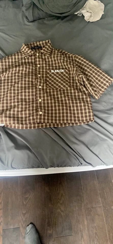Button up short sleeve