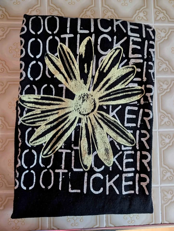 Bootlicker punk shirt XL