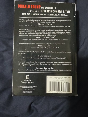 Trump - The Best Real Estate Advice I Ever Received - photo 2