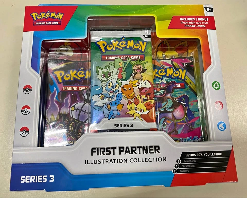 Pokemon First Partner Illustration Collection Series 3