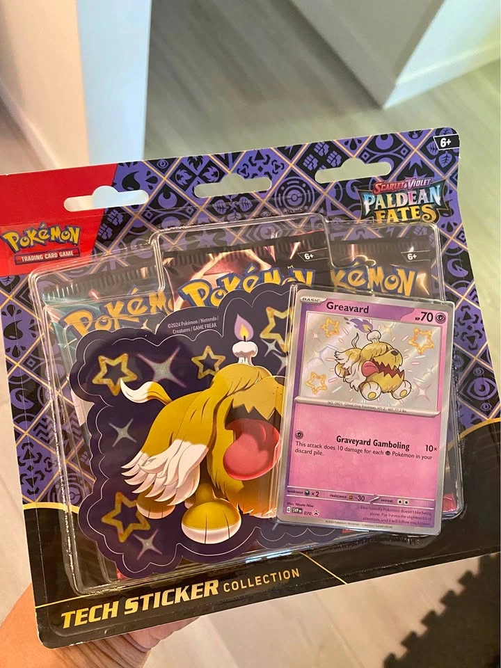 Pokemon Paldean Fates Tech Sticker