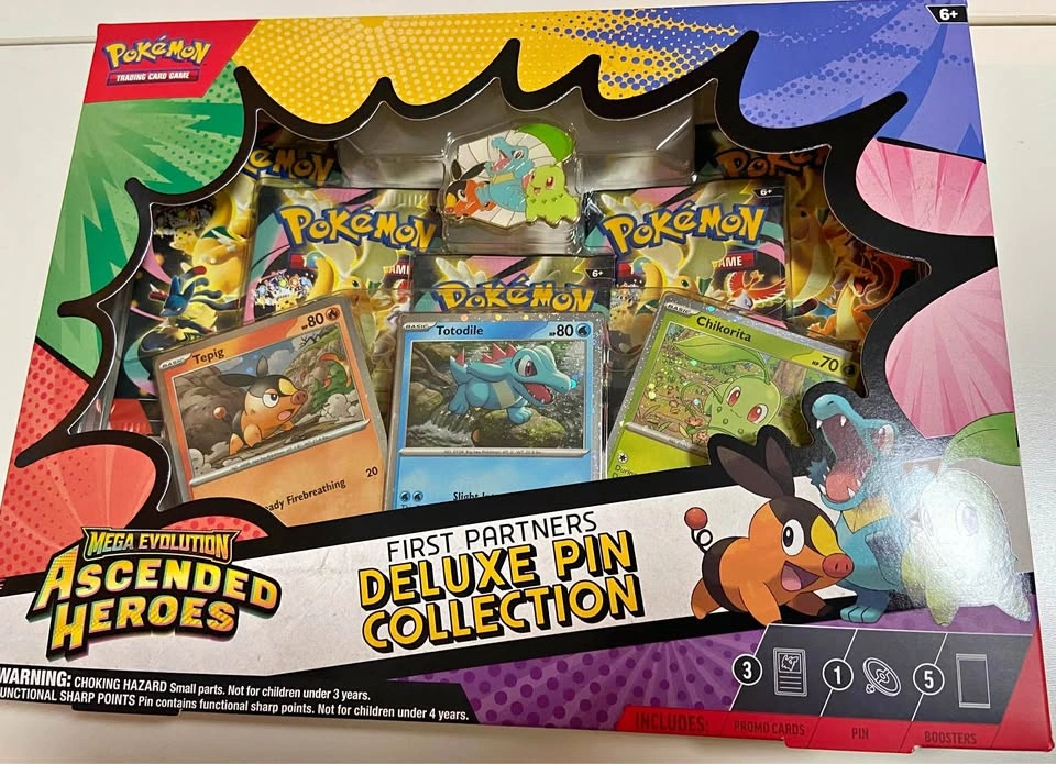 Ascended Heroes deluxe pin collection