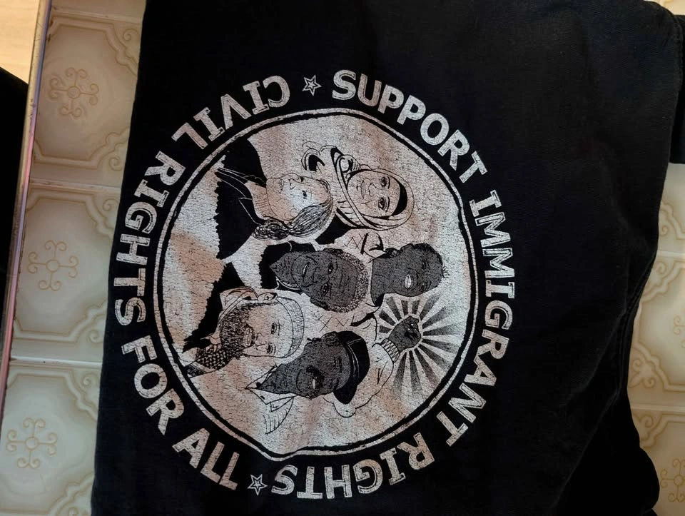 Resist and Exist Band T-Shirt - Anarcho Punk (Double Sided) - photo 2