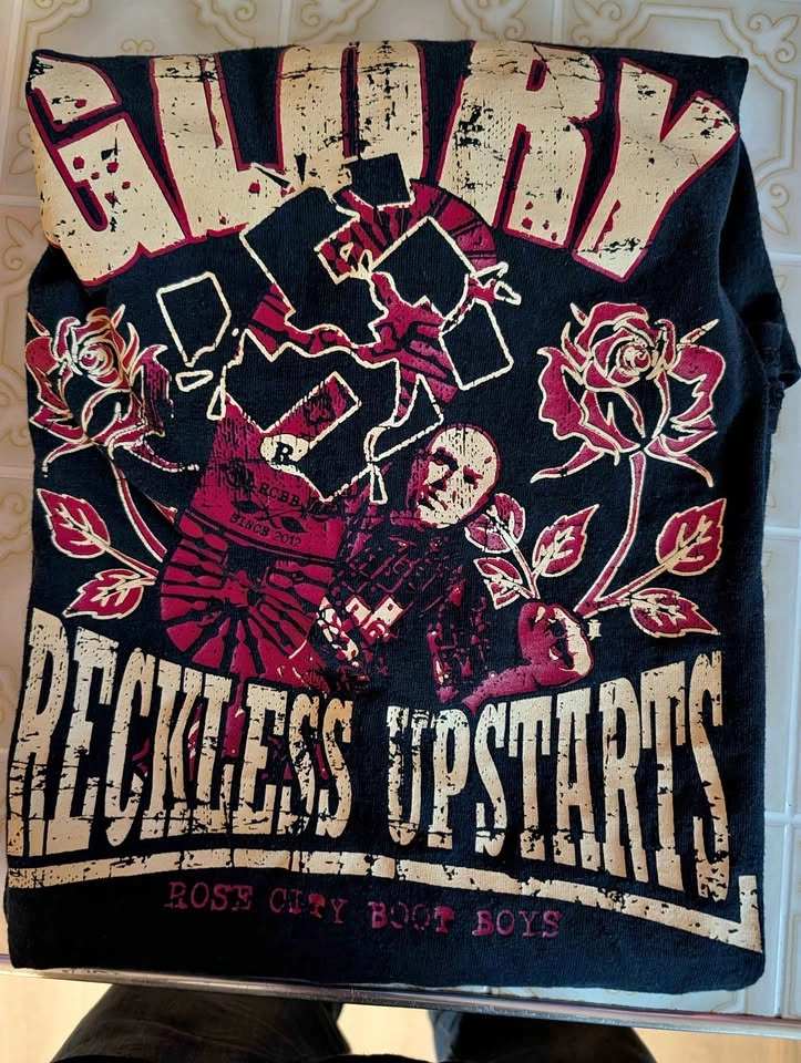 Reckless upstairs Oi shirt