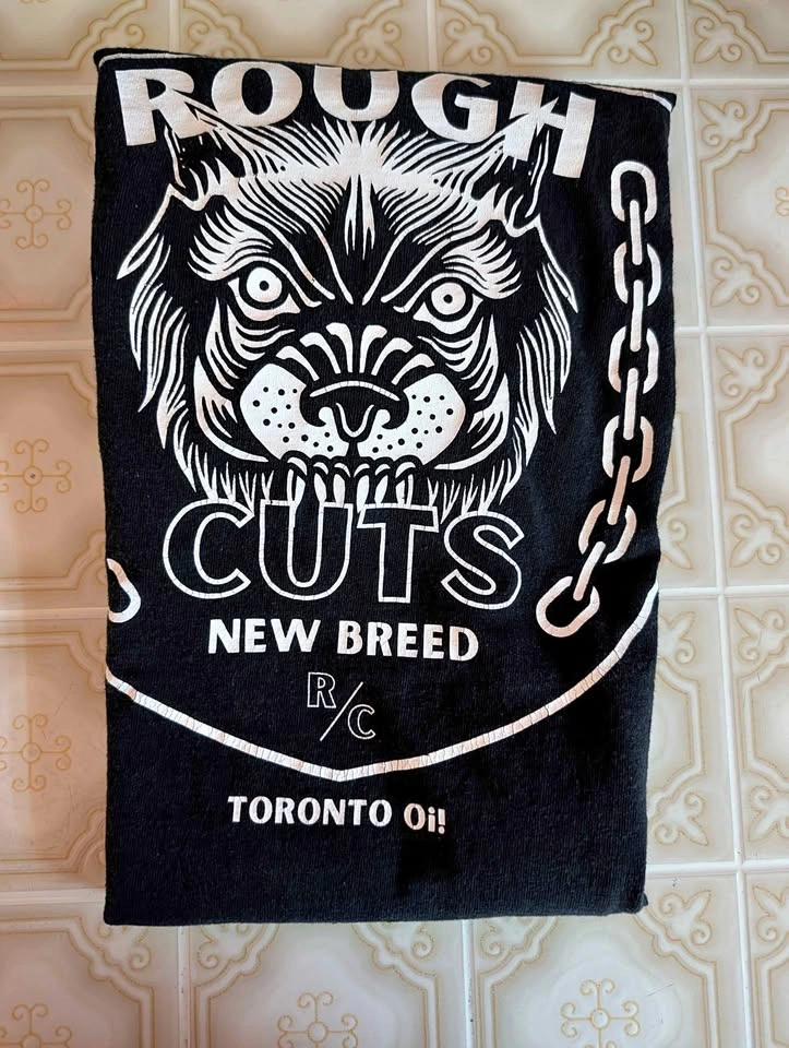 Toronto Oi band rough cuts shirt L
