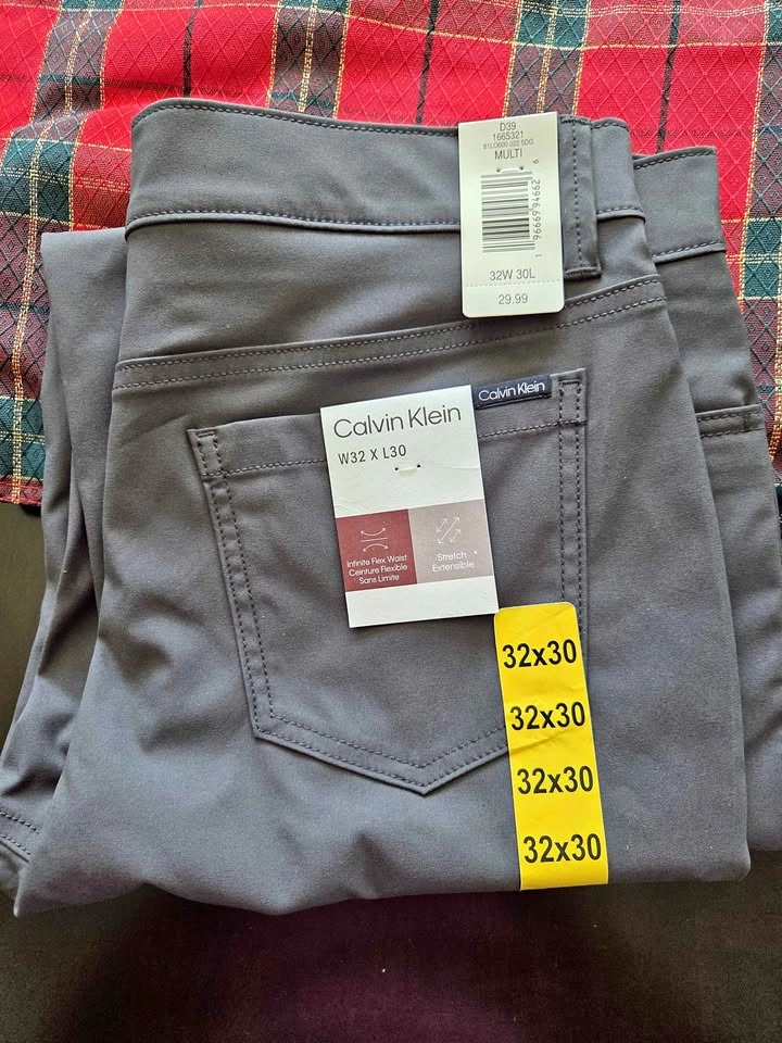 Calvin Klein Infinite Flex Waist Pants 32x30