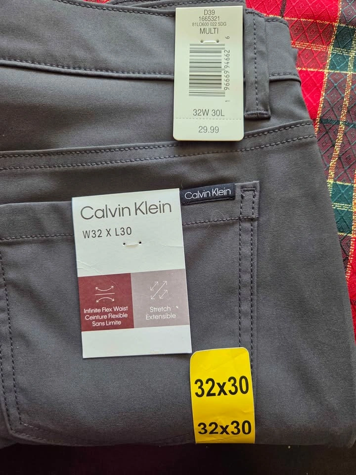 Calvin Klein Infinite Flex Waist Pants 32x30 - photo 4