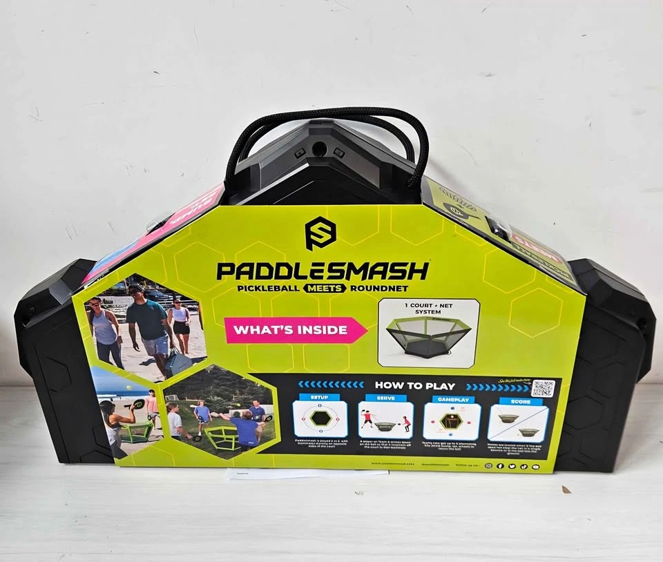PaddleSmash Pickleball Meets Roundnet Game