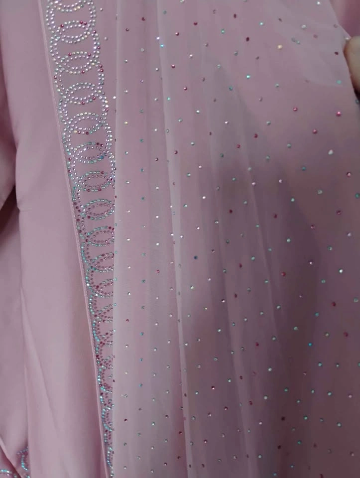 Beautiful Pink Abaya - photo 3