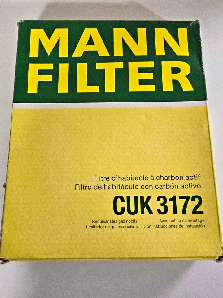 MANN-FILTER CUK 3172 Cabin Air Filter thumbnail