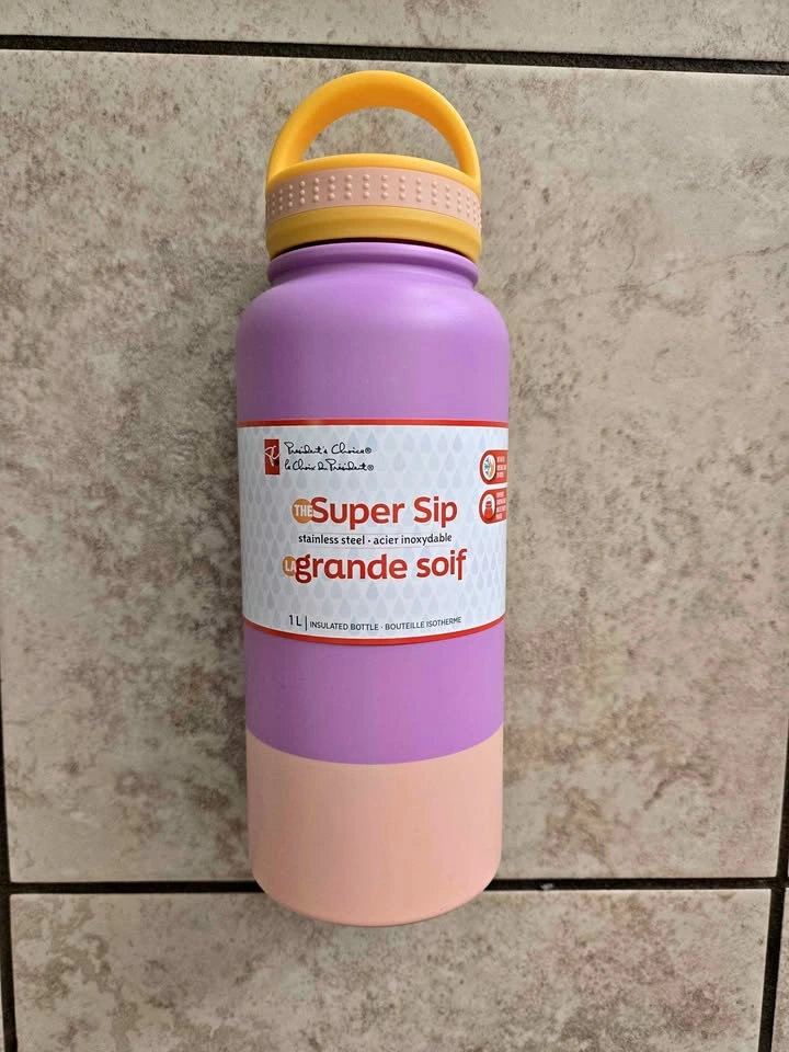 Brand New President's Choice 1L Insulated Bottle
