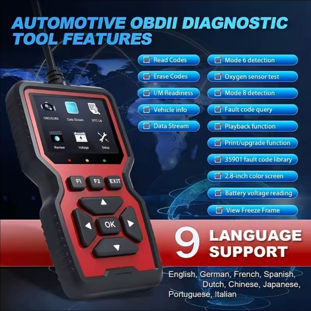 OBD2 Automotive Scanner Tool - photo 5