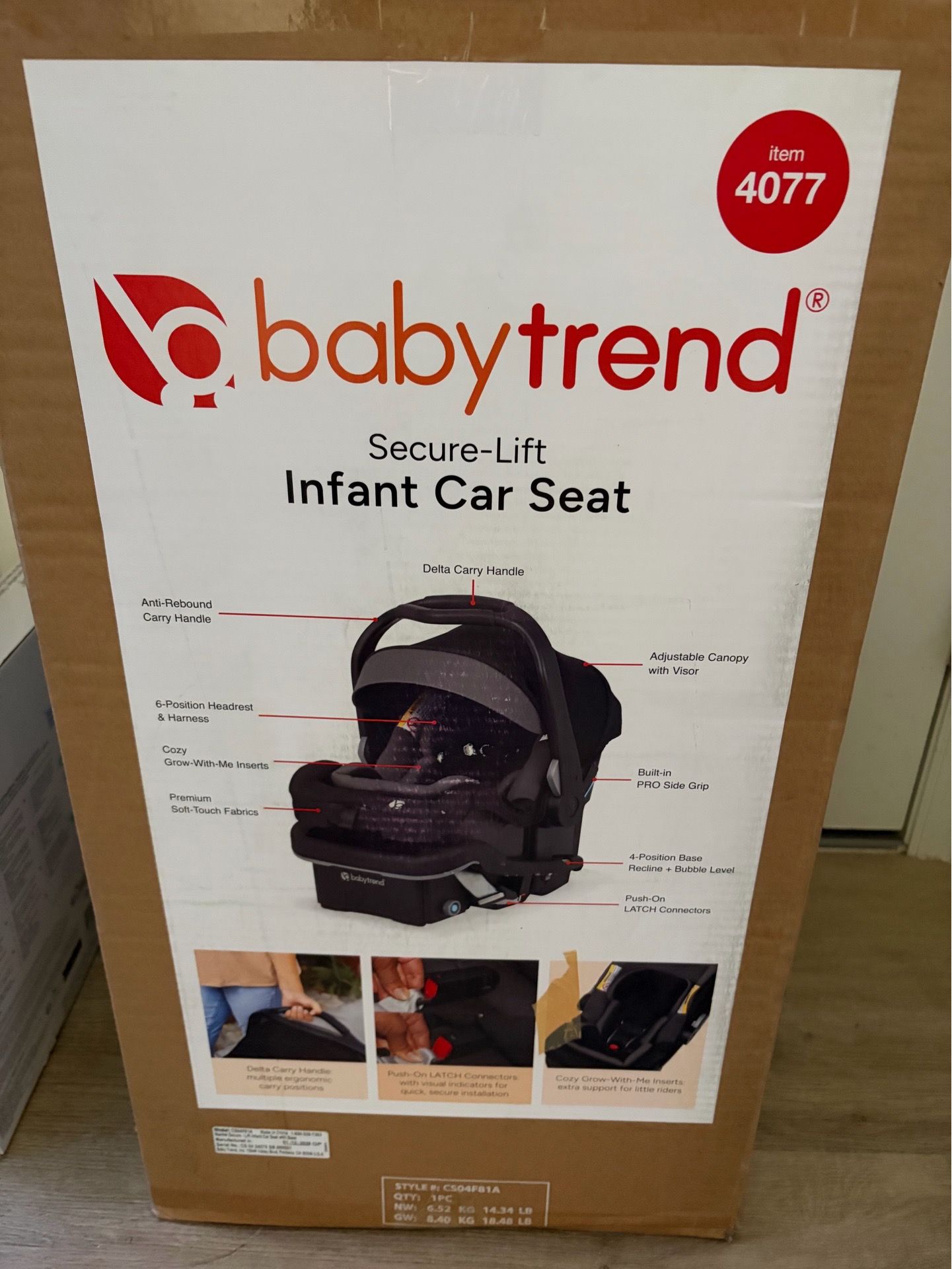 Infant car seat