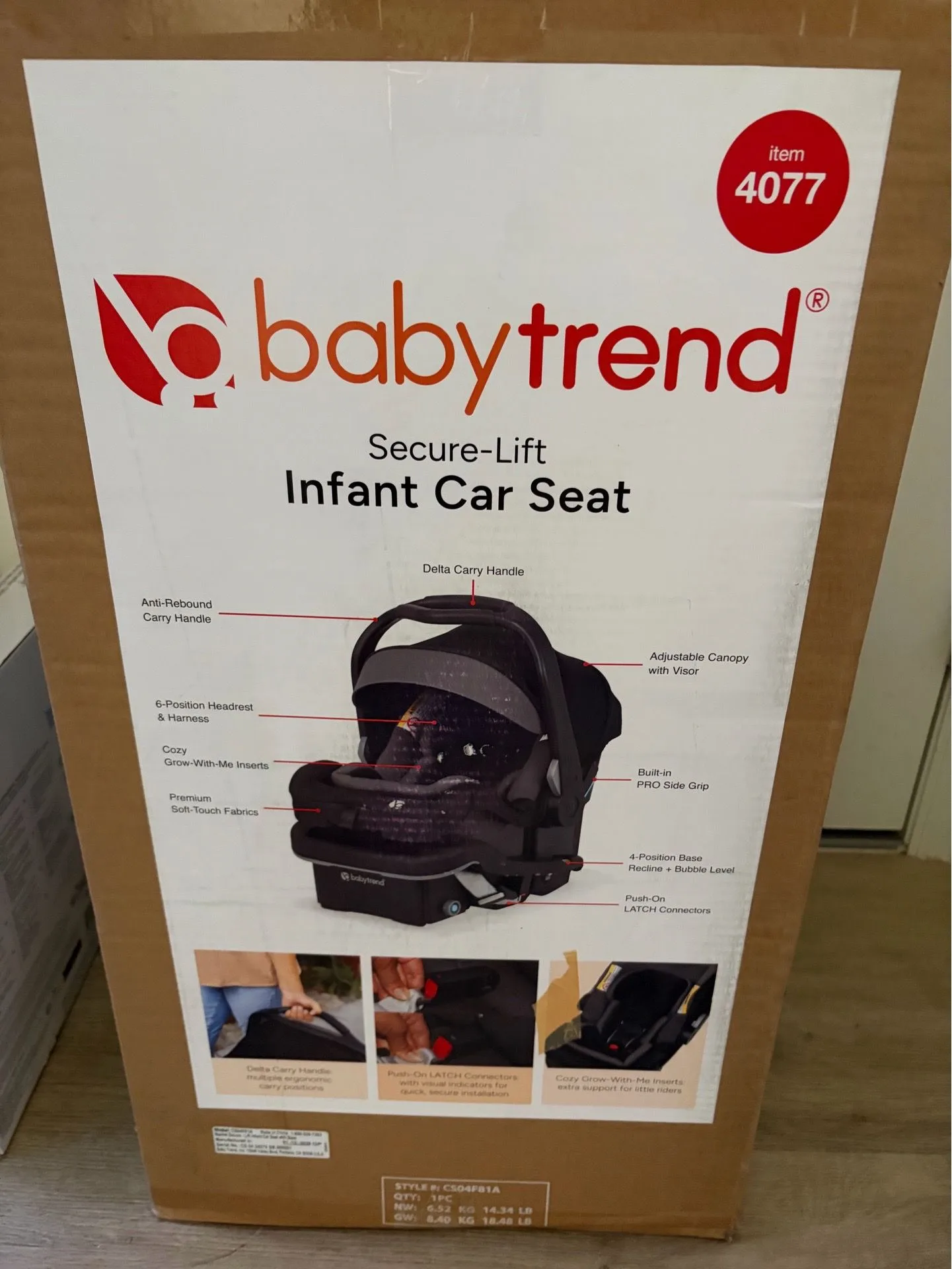 Infant car seat
