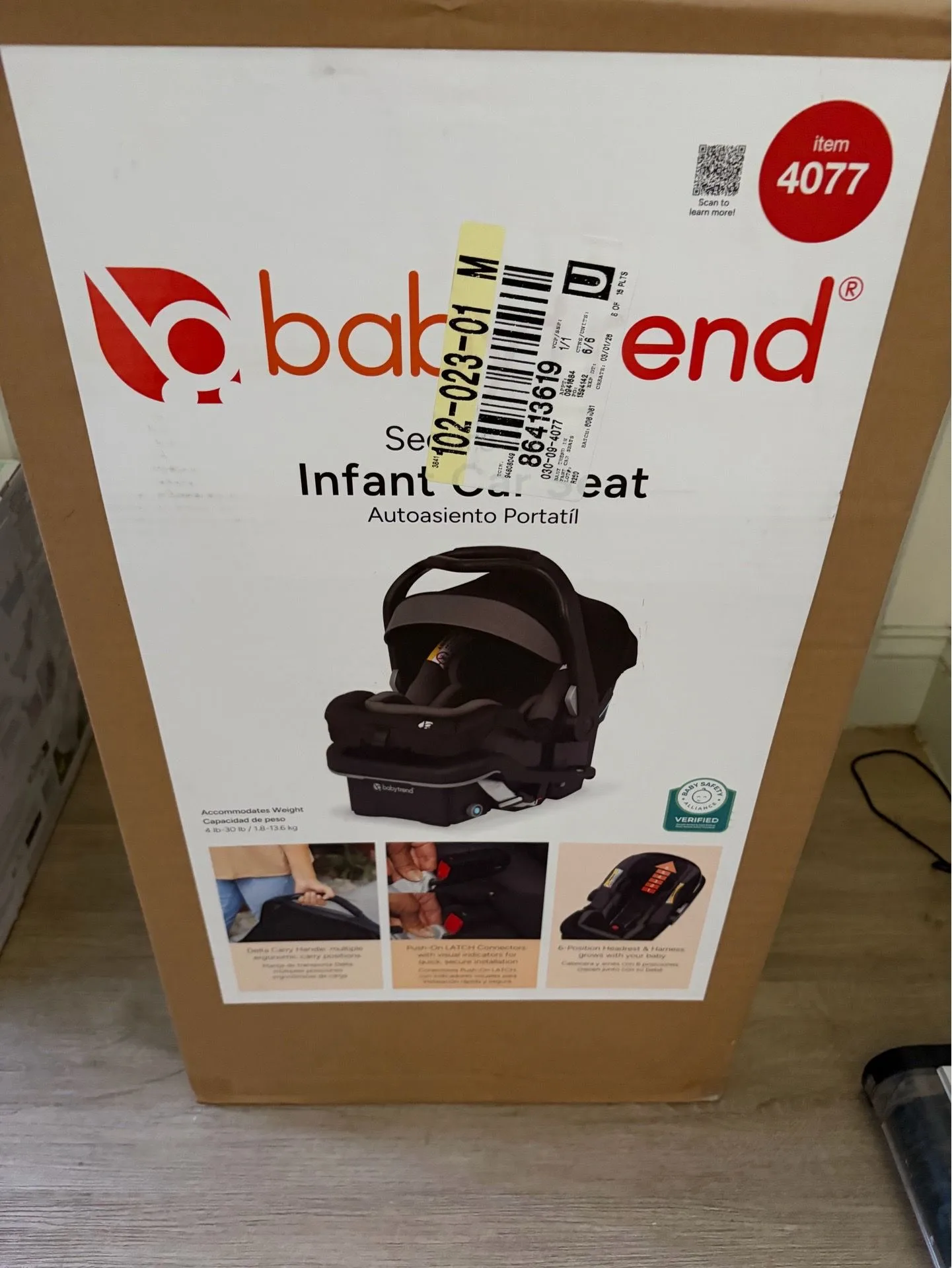 Infant car seat - photo 2