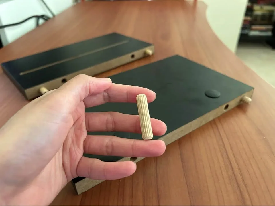 Dual monitor riser - Wood - photo 4