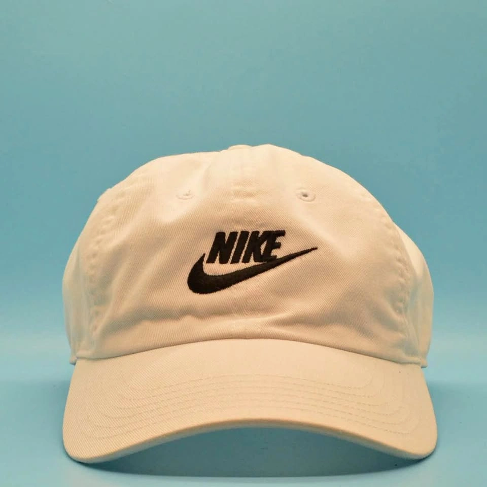 Nike Club Cap Washed Adjustable Cap White Hat