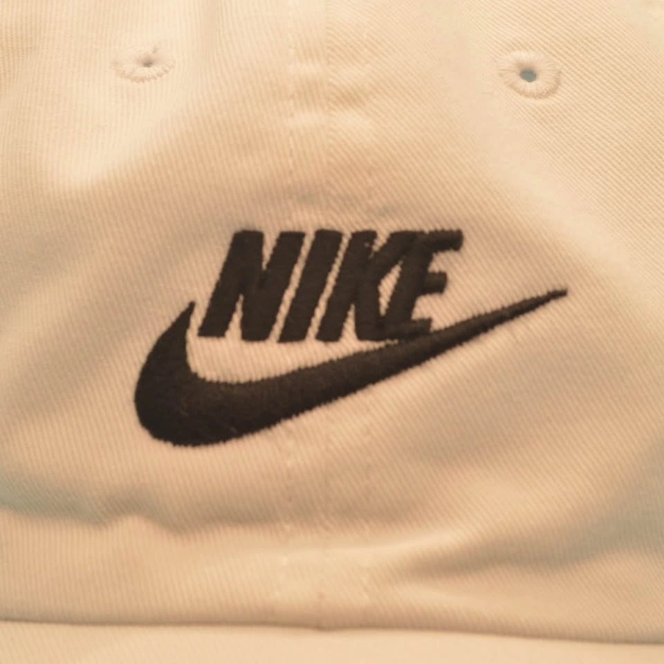 Nike Club Cap Washed Adjustable Cap White Hat - photo 2