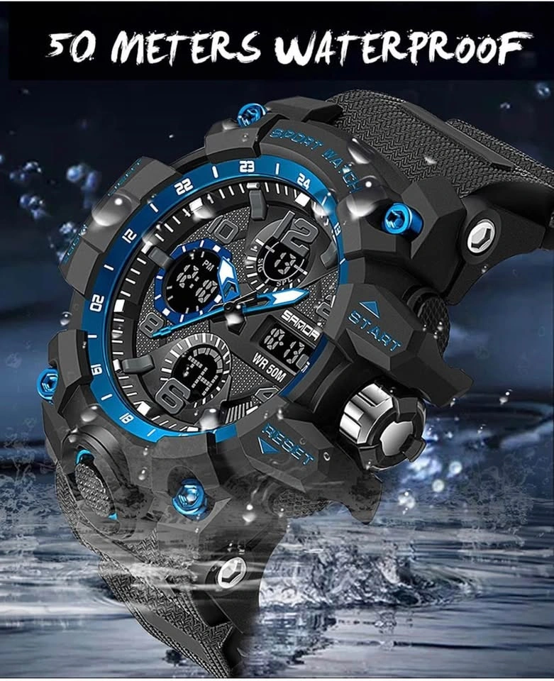 (New)Waterproof Sports Watch for Men with Night Light - photo 2