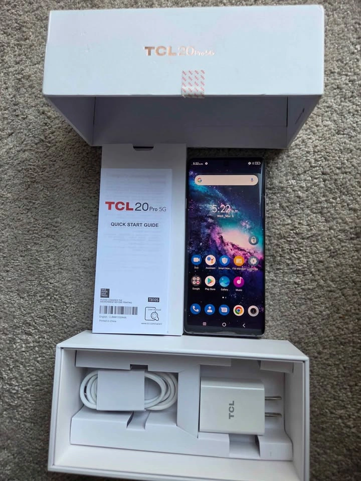 TCL 20 Pro 5G — 256GB — Outstanding Condition, Complete Set - photo 3