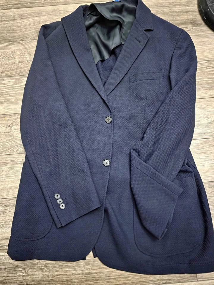 Men’s Patrick Assaraf Italian Wool-Blend Blazer – Size 44