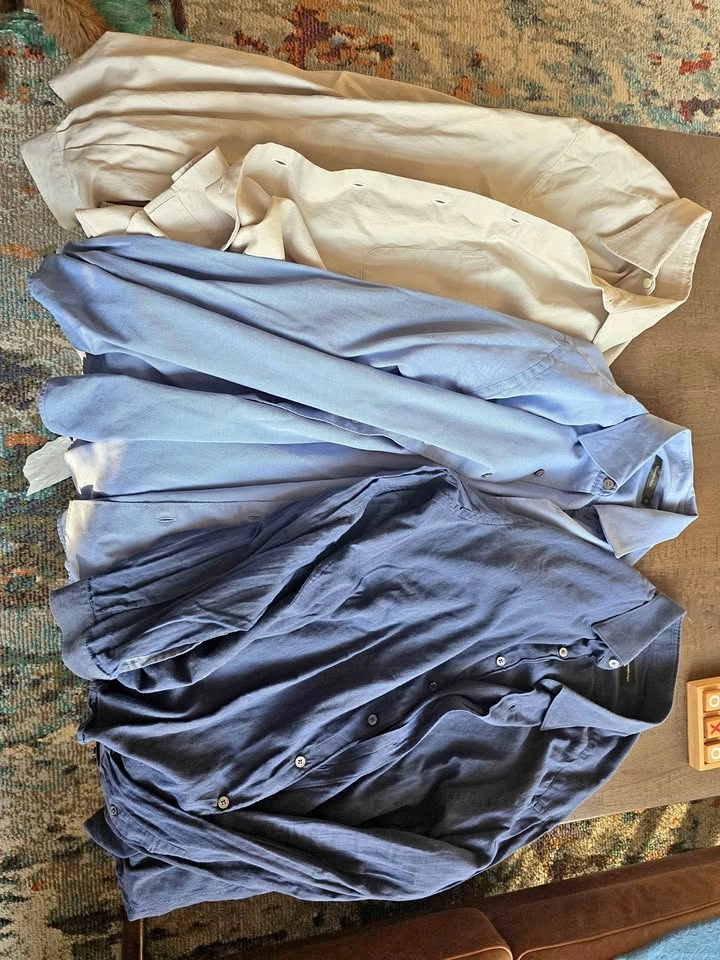 Ermenegildo Zegna XL 3 Shirts Bundle