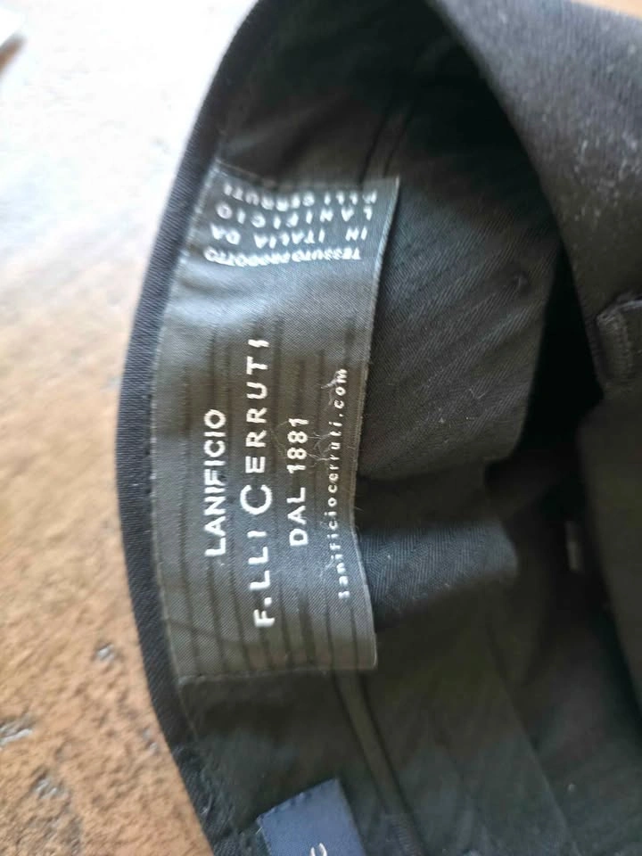 Banana Republic Black Wool Trousers - Cerruti 1881 - 34x32 - photo 3