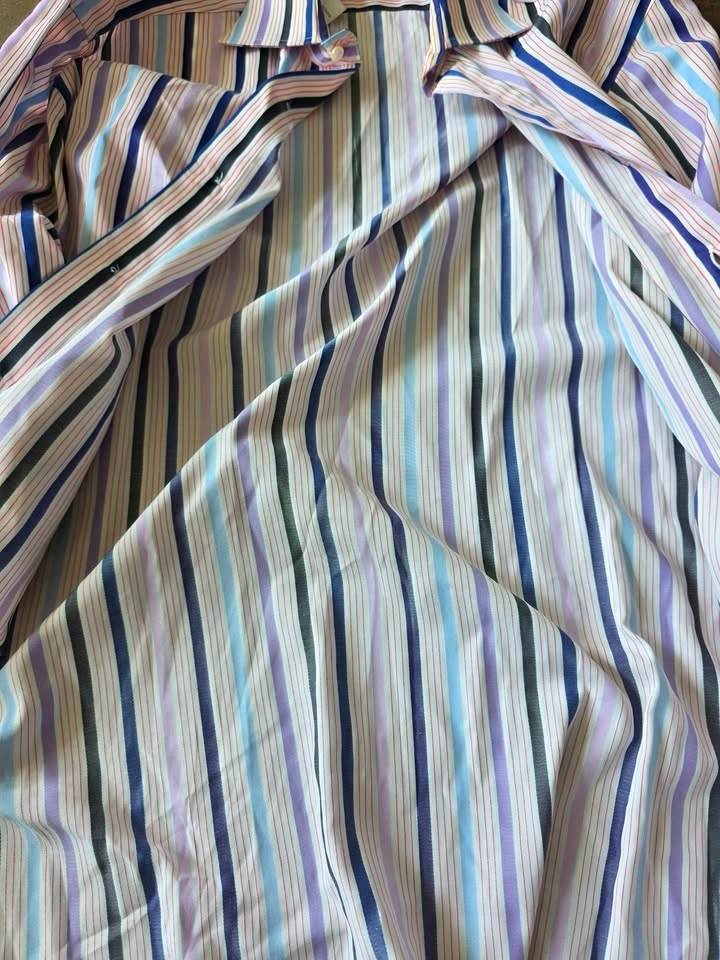 Etro Milano Men’s Dress Shirt – Size 43 (17”) – Made in Italy - photo 4