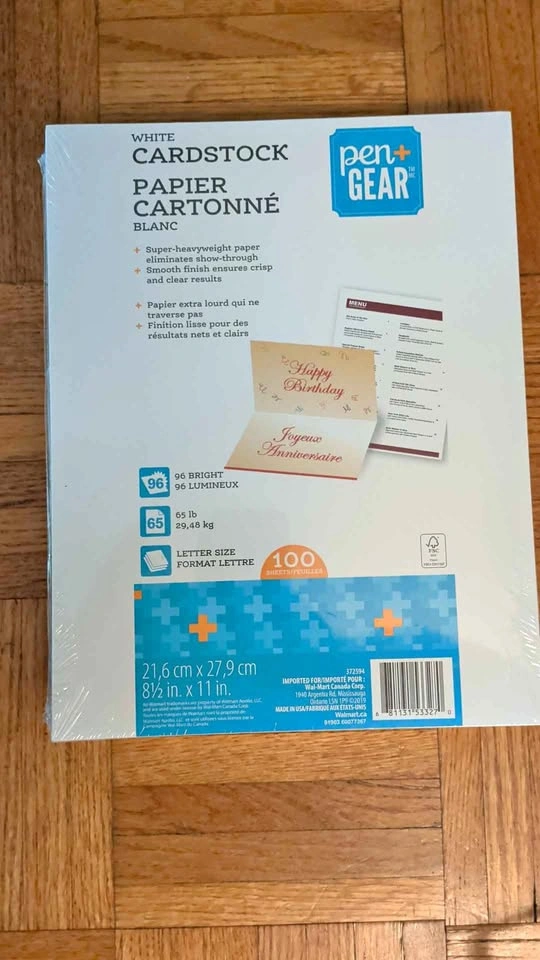 CardStock paper