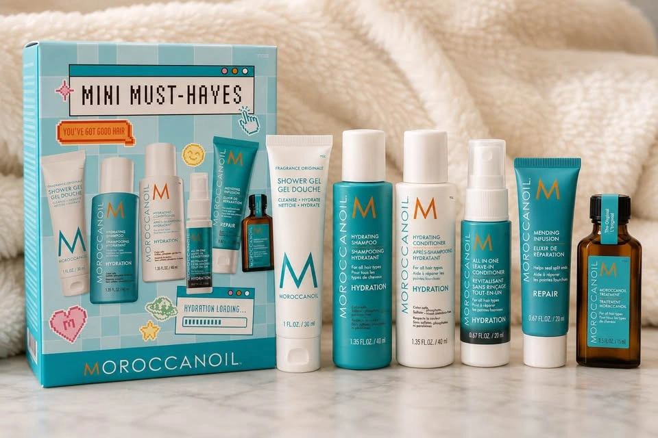 New Moroccanoil Deluxe Sampler Set