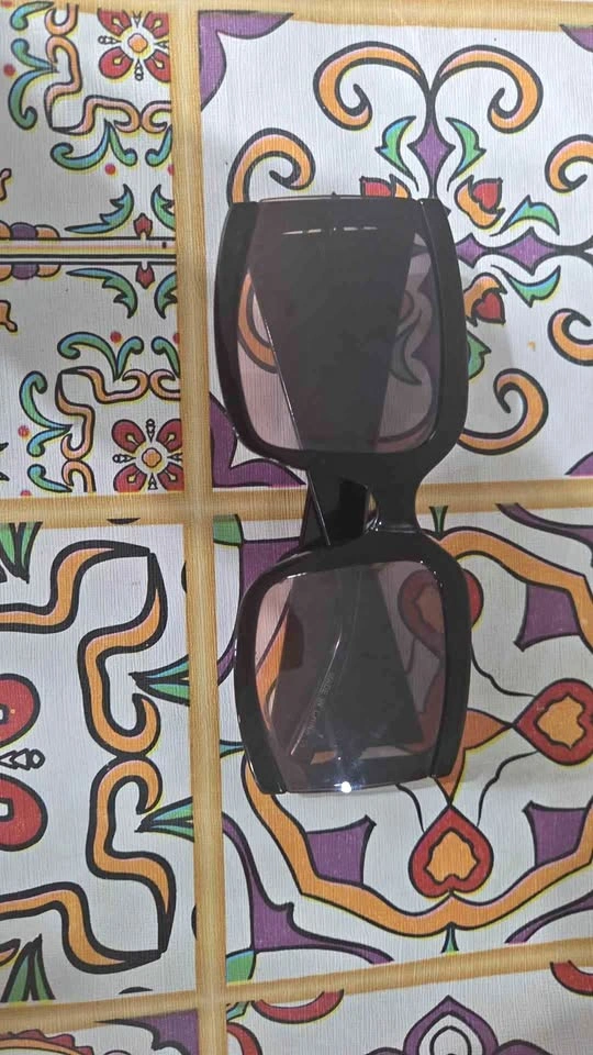 Oversized Square Black Sunglasses
