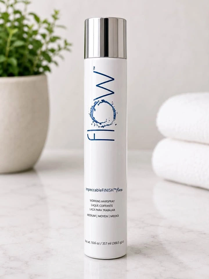 Flow Impeccable Finish Flex Working Hairspray (357 mL) - New