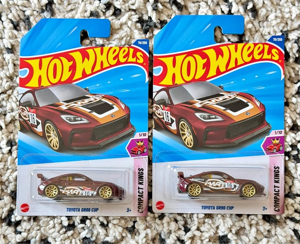 Error Hot Wheels Toyota GR86 Cup