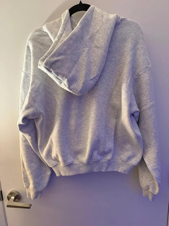 SKIMS Cotton Fleece Classic Hoodie - Light Heather Gray (Size L) - photo 2