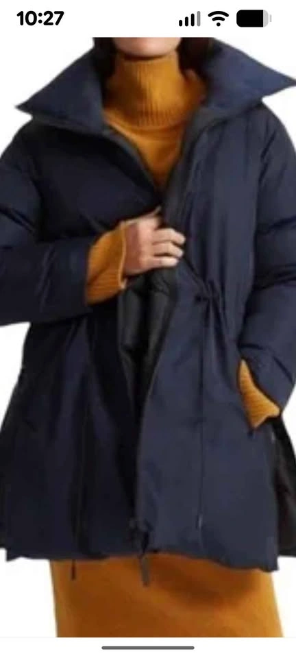 Brand New Club Monaco Trapeze puffer coat - photo 3