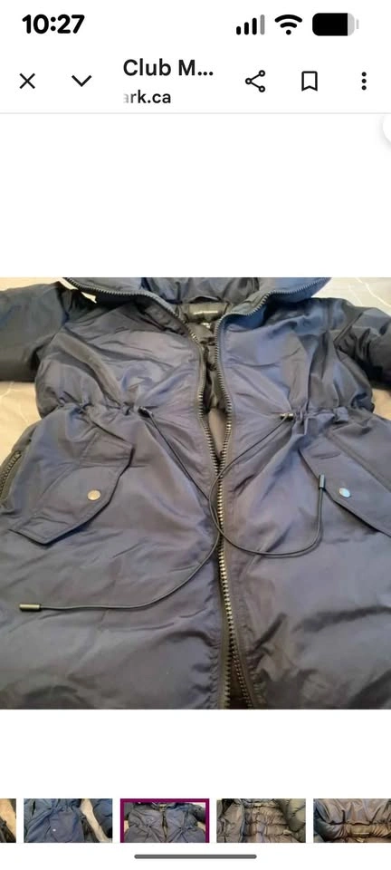 Brand New Club Monaco Trapeze puffer coat - photo 4