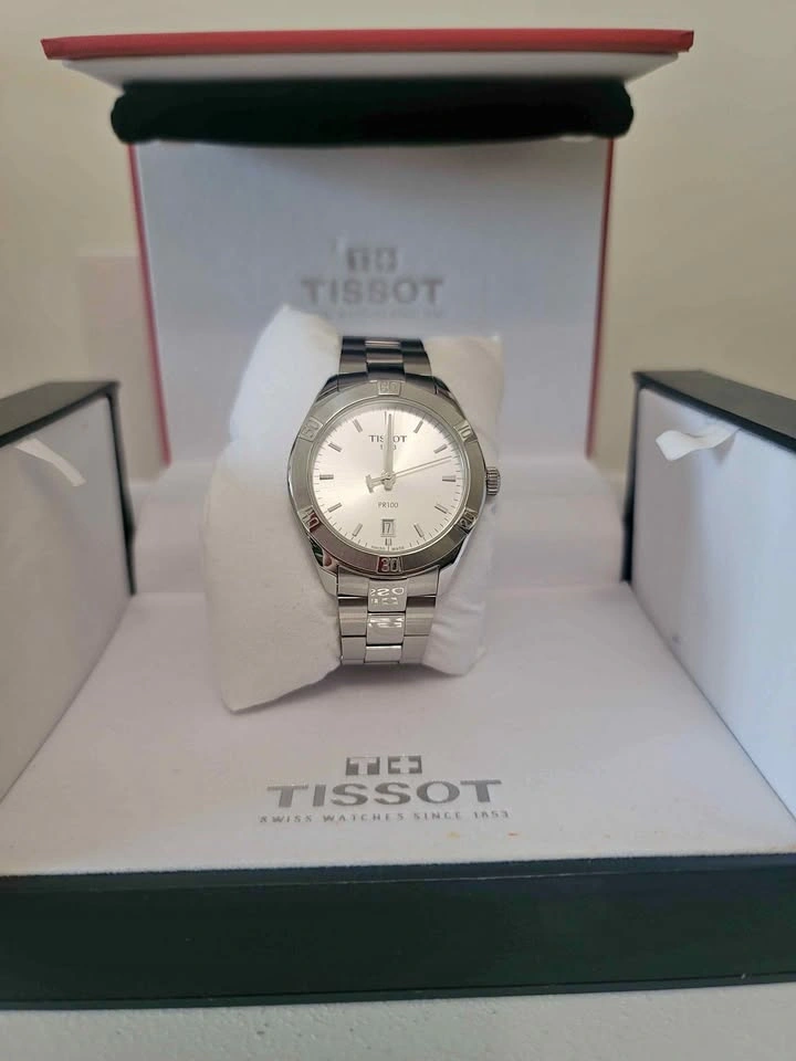 Womens Tissot Silver Watch PR100
