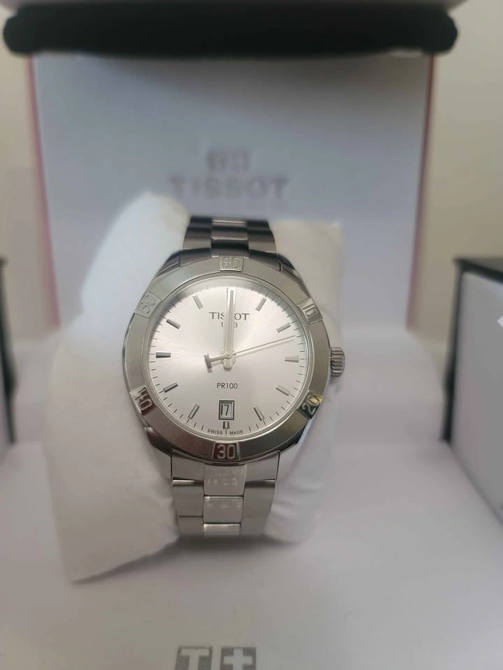 Womens Tissot Silver Watch PR100 - photo 3