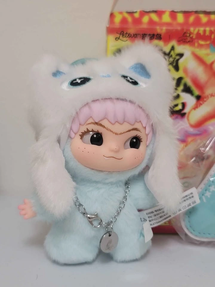 Wakuku #4 On A Roll Mini Plush Pendant Blind Box - photo 3