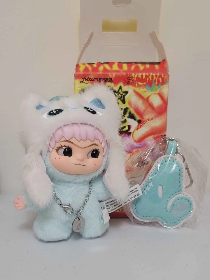 Wakuku #4 On A Roll Mini Plush Pendant Blind Box - photo 4