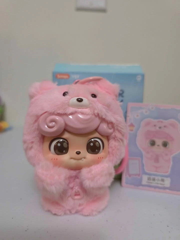 Q Kid Pink Sweet Little Bear Figure Pendant blind box - photo 2