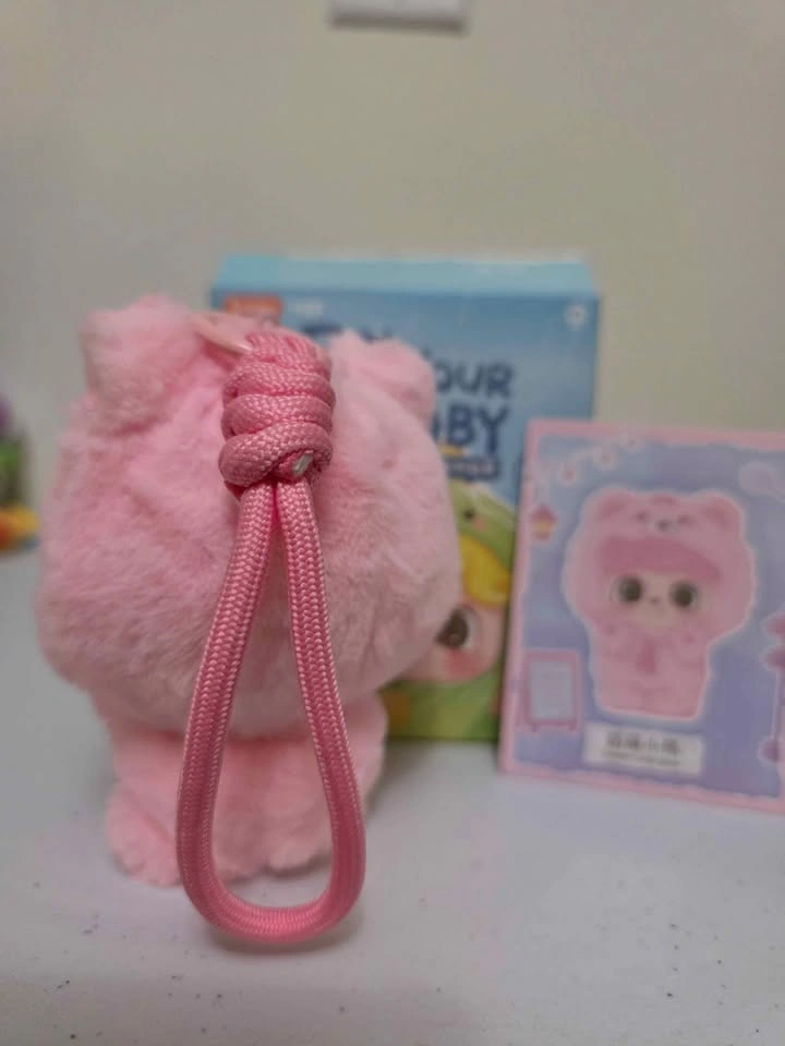Q Kid Pink Sweet Little Bear Figure Pendant blind box - photo 3