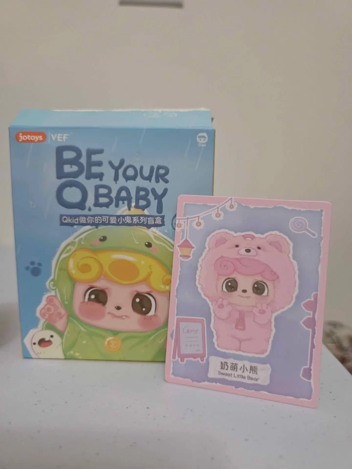 Q Kid Pink Sweet Little Bear Figure Pendant blind box - photo 4