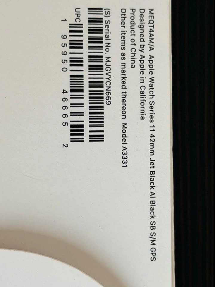 Apple Watch Series 11 42mm Jet Black - photo 3