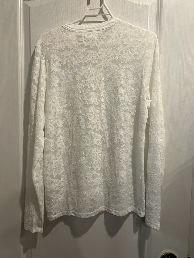 Aerie Lace Long Sleeve Top - photo 4